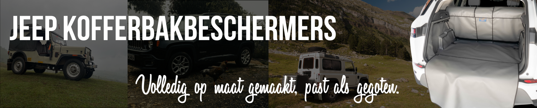 Jeep Kofferbakbeschermer
