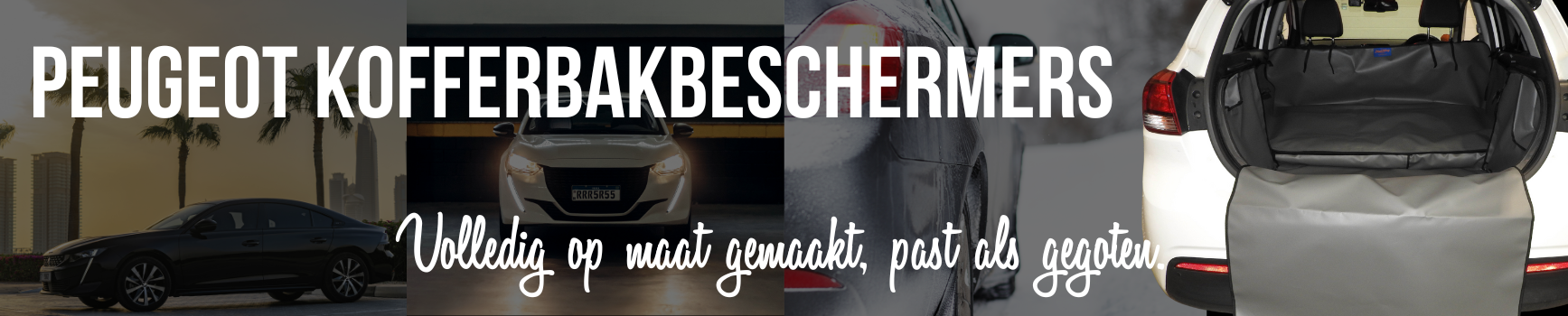 Peugeot Kofferbakbeschermer