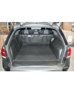 CLEARANCE - Mercedes Benz E Class Estate 2010 to 2016 - Rear Plus With Seat Split - Tailgate Cover - Boot shape 2 - 5 seater - check the guide documents on the main product page to ensure compatibility | DOES NOT ACCOMMODATE LOAD COVER ! Black |Rubber Mat