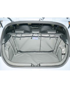 CLEARANCE - Hyundai i20 2020 Onwards (inc. i20N) - Standard Bootliner - bumper flap - boot shape 1 - no floor inset - check the guide documents on the main product page to ensure compatibility - colour Black