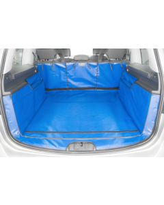 CLEARANCE - Volkswagen Sharan 2010 to 2023 7 Seater - Rear Plus bootliner - rear seat configuration 1 - read the guide documents on the main product page to ensure compatibility - colour Blue