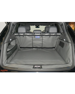 CLEARANCE - Porsche Cayenne (not Coupe) 2018 Onwards - Standard bootliner - front d-ring access - bumper flap - boot shape 2 - check the guide documents on main product page to ensure compatibility grey| Odour mat