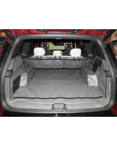 CLEARANCE - Kia EV9 2024 2024 Onwards - Rear Plus bootliner - bumper flap - rear seat configuration 1 - 6-seater - read the guide PDFs on the main product page to ensure compatibility - colour Black