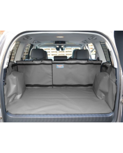 CLEARANCE - Toyota Land Cruiser LWB 2009 - 2024 7 Seater (3rd row Folded) - Rear Plus with Seat Split - boot shape 1 - check the guide documents on the main product page to ensure compatibility - Black 