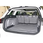 grijze kofferbak bescherming voor Volkswagen Passat Variant bouwjaar 2015 en volgend met gesplitste achterbank
