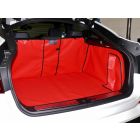 rode kofferbak bescherming voor BMW X4 bouwjaar 2014-2018 met gesplitste achterbank