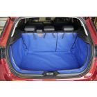 blauwe kofferbak bescherming voor Mazda CX-3 1 bouwjaar 2015 en volgend - variabele vloer verwijderd - met gesplitste achterbank
