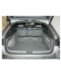 CLEARANCE -Volkswagen Arteon Shooting Brake 2020 Onwards - Please Check Documents on Main Product Page: - Boot shape 4- Headrest shape B -  Rear Plus With Seat Split & Ski Flap- Bumper Flap-Rear Seat Flap-Tailgate Cover - Blue - 