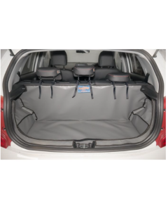 CLEARANCE -Kia Picanto 2017 Onwards (inc. 2020 facelift) - Please Check Documents on Main Product Page: - False floor raised - Standard bootliner-Tailgate cover - Red - 