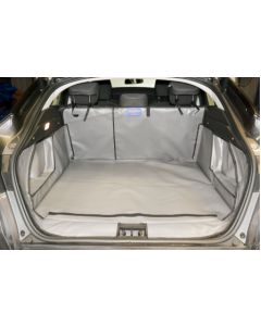 CLEARANCE - Renault Arkana 2021 Onwards - Please Check Documents on Main Product Page: - false floor raised - Rear Plus With Seat Split - Bootliner Extension - bumper flap - Grey - 