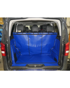 CLEARANCE -Mercedes Benz V-Class 2014 Onwards 7,8,9 Seater (3rd Row Usable) - Please Check Documents on Main Product Page: - Rear seat has a 60/40 configuration - Boot shape 1 - No storage hook system - Standard Bootliner - Bumper Flap - BLACK