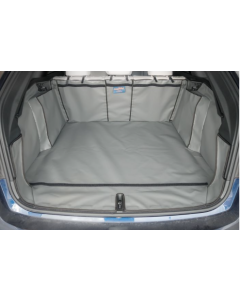 CLEARANCE - BMW 5 Series Touring 2017 to 2024 - Please Check Documents on Main Product Page - boot shape 1 - Rear Plus With Seat Split - Bootliner Extension  - Black - Rubber mat