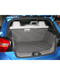 CLEARANCE - Mercedes Benz A Class 2013 to 2018 - Please Check Documents on Main Product Page: Standard bootliner - rear seat flap - bumper flap - tailgate cover - Black 