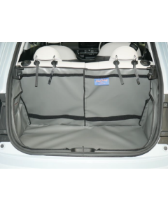 CLEARANCE - Fiat 500e 2020 Onwards (inc. BEV / not convertible) - Please Check Documents on Main Product Page: -  - Rear Plus With Seat Split - Bumper Flap - Rear Seat Flap - Black 