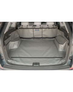 CLEARANCE - Skoda Kodiaq 2017 to 2024 - 7 Seater (3rd row Folded) - Please Check Documents on Main Product Page: -  - Standard bootliner - Black - Hatchbed Mat