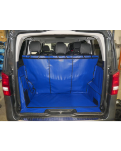 CLEARANCE - Mercedes Benz V-Class 2014 Onwards 7,8,9 Seater (3rd Row Usable) - Please Check Documents on Main Product Page - Rear seat 60/40 configuration - Boot shape 1 - With storage hook system - Rear Plus With Seat Split - bumper flap - colour BLACK