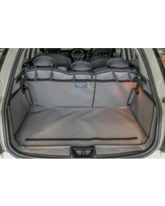 CLEARANCE - Mini Hatchback Mk3 2014 to 2024 5 Door - Please Check Documents on Main Product Page: - False floor is in highest position - Rear seat backs reclined   - Rear Plus With Seat Split - Black 