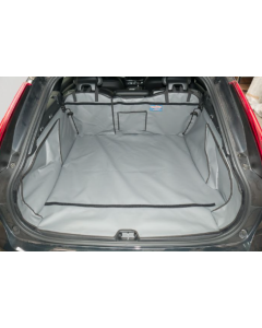 CLEARANCE - Volvo V90 2016 Onwards  - Please Check Documents on Main Product Page:  Rear Plus With Seat Split & Ski Flap - bumper flap - Black 