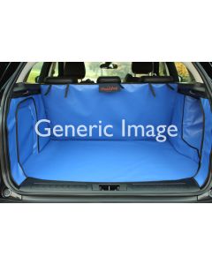 CLEARANCE-Volkswagen Sharan 2010 Onwards 7 Seater- 3rd row seats upright and usable-Standard Liner-Bumper Flap - Tailgate Cover-BLACK  Rubber Mat 