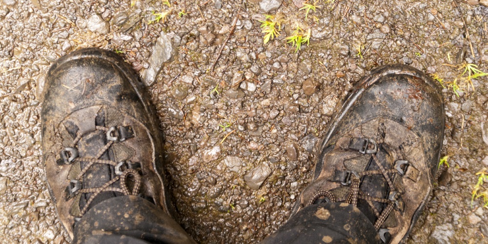 dirty boots