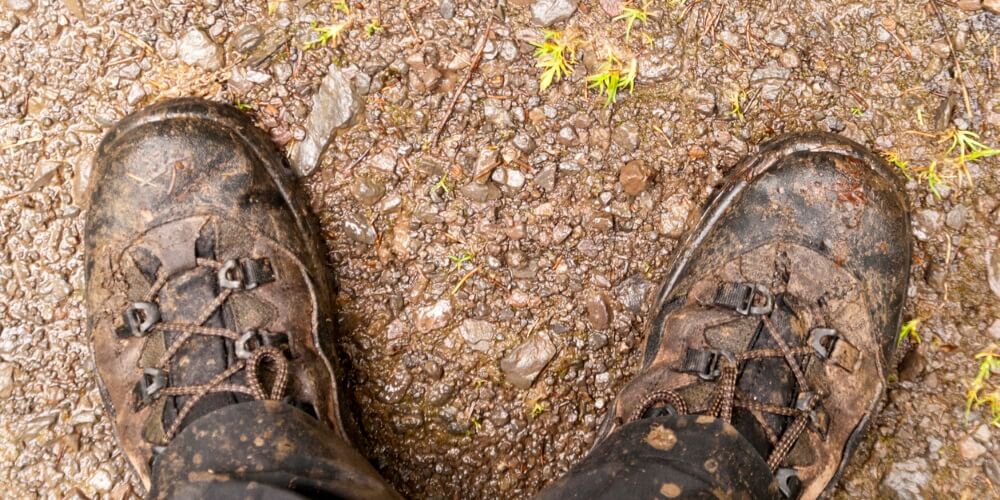 dirty boots