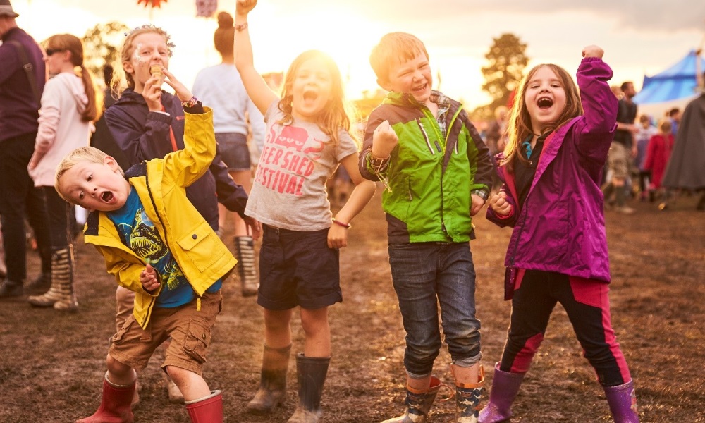 kids at festival
