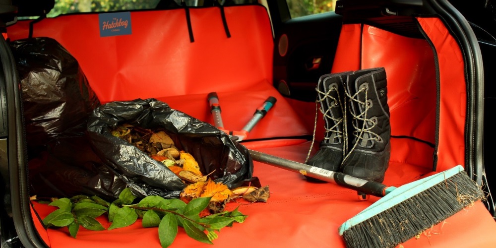rubbish in boot