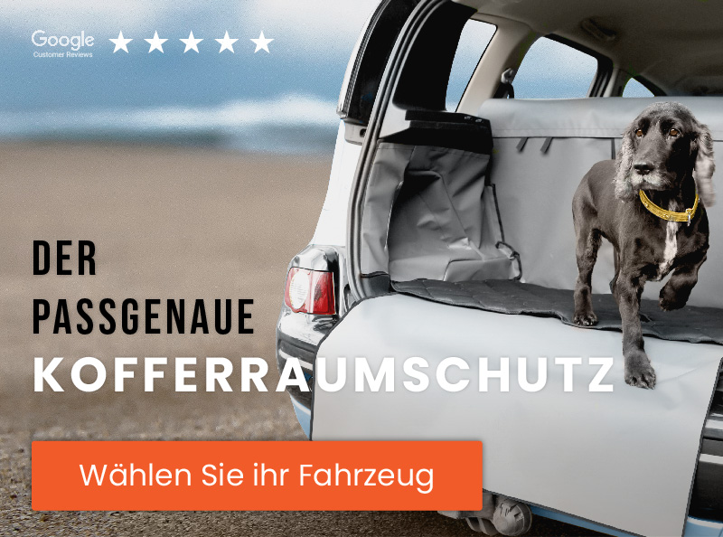 Volvo V60 Kofferraumschutz  Kofferraumschutz Hund Volvo V60